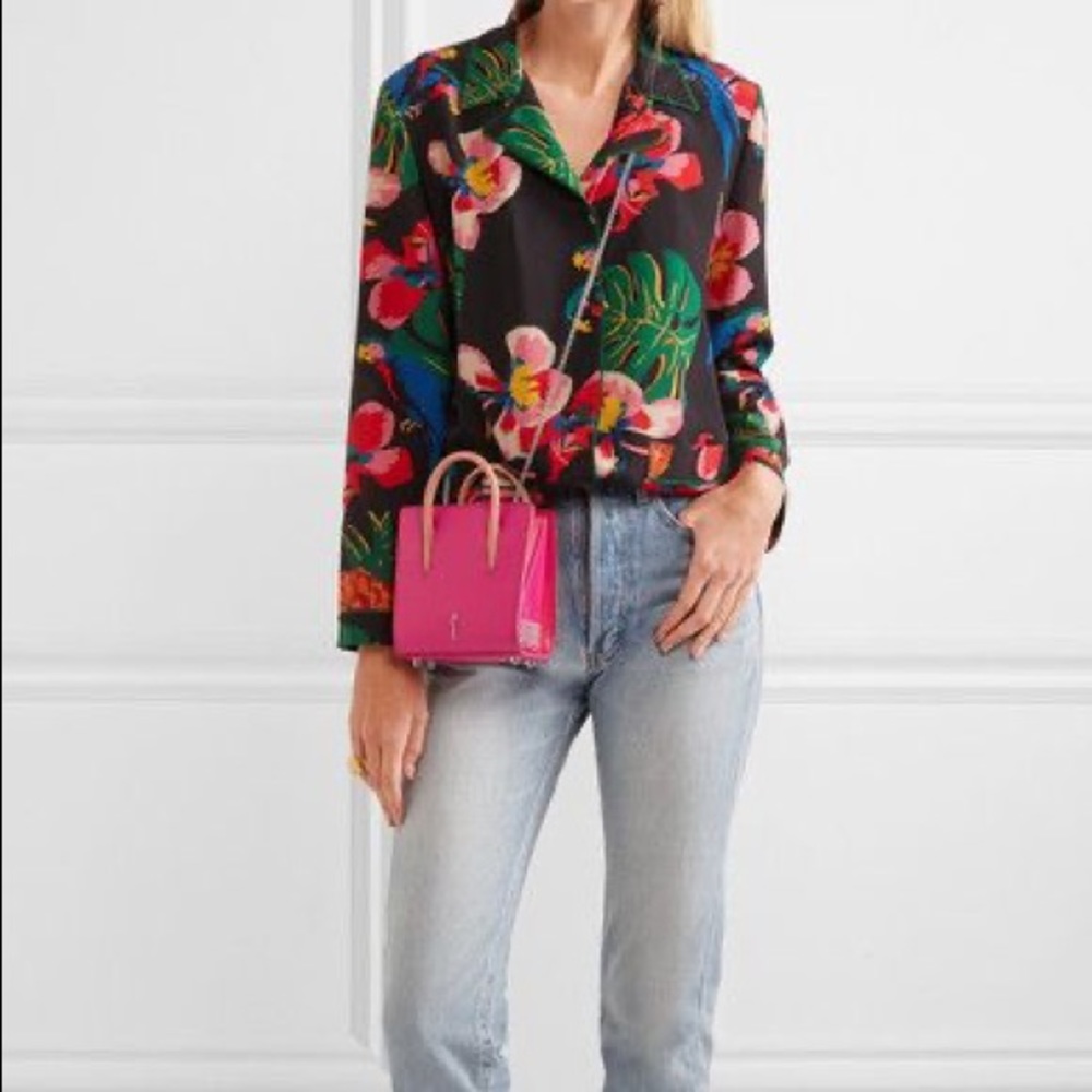 Christian louboutin paloma nano leather tote